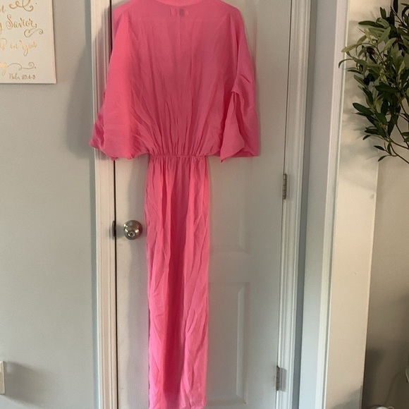 SWF Sunset Dress in Resurrection Pink Size XS  maxi classic elegant romantic - Picture 12 of 13